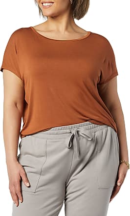 Daily Ritual Women's Jersey Standard-Fit Short-Sleeve Boat-Neck T-Shirt 