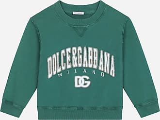 Dolce & Gabbana Uomo Sport & Swimwear Abbigliamento sportivo Felpe sportive Topwear Felpa girocollo in jersey patch DG sport male 3/6 