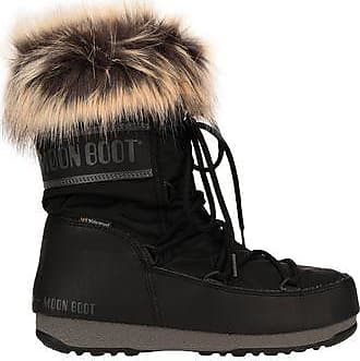 Winter boots de Moon Boot de color Gris Mujer Zapatos de Botas de Botines 