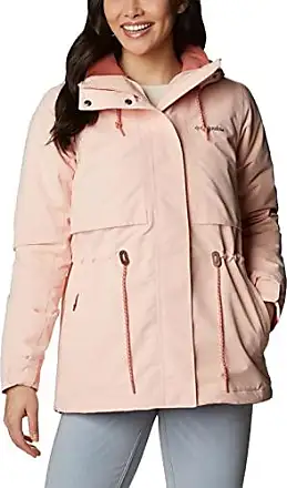 Columbia Women's Copper Crest Hooded Jacket, Peach Blossom, Small 