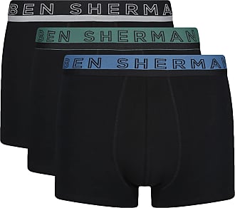 Ben Sherman Mens Boxers 5 Pack Trunks Podrick Cotton Blend Designer  Underwear