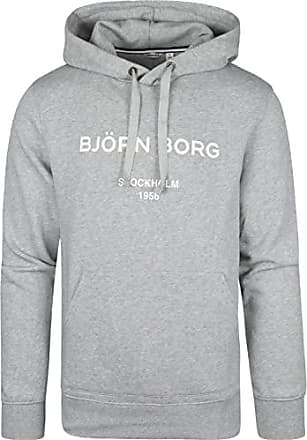 und Fitnesskleidung Hoodies Training Björn Borg Fleece Borg hoodie in Blau für Herren Herren Bekleidung Sport- 