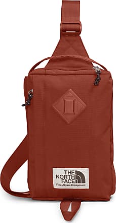 The North Face Berkeley Crossbody Bag: Brandy Brown Evolved Texture Print/Brandy Brown