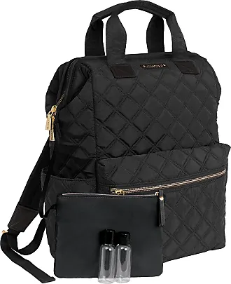 Joan & David Weekender Overnight Bag For Women Diamond Quilted  22 Luggage Tag Travel Duffel (Camo) : Electronics