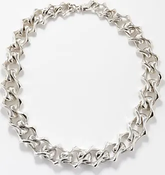 Emanuele Bicocchi spike chain-link bracelet - Silver