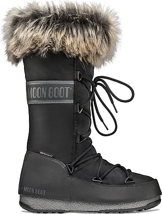 Ladies Tecnica Moon Boot Icon Faux Fur Thermal Lace-up Snow Boots UK SIZE