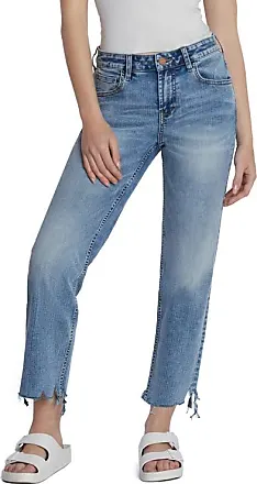 Boden High Rise Split Flare Jeans, Indigo, 27