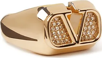 Valentino Garavani Vlogo Signature Gold-Tone Ring