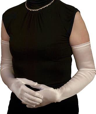 Small White Dents Womens Cotton Gloves