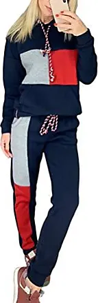 ORANDESIGNE Femmes 2 Pièce Survêtement Combinaison Sweats à Capuche  Sweatshirts + Pantalon Joggers Ensemble de Sport Suit