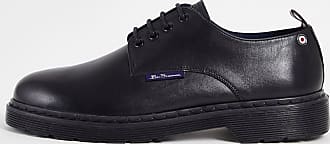 Mens Shoes Lace-ups Brogues Ben Sherman Fleet High Shine Black Leather Brogues for Men 