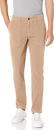 Khaki Goodthreads Men/'s Slim-Fit Wrinkle-Free Dress Chino Pant, Size 34W x 30L