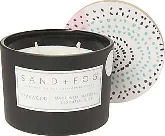 Sand + Paws Teakwood 12 oz scented candle – Sand + Fog