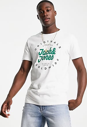 JACK & JONES T Shirt Manches Longues Homme 12059220 Basic Cou en Forme O Tee 