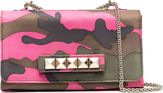 Valentino Garavani | Small Locò Shoulder Bag with 3D Embroidery | Pink