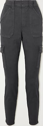 Pantalon Synthétique Prada en coloris Noir Femme Vêtements Pantalons décontractés élégants et chinos Treillis et pantalons cargo 