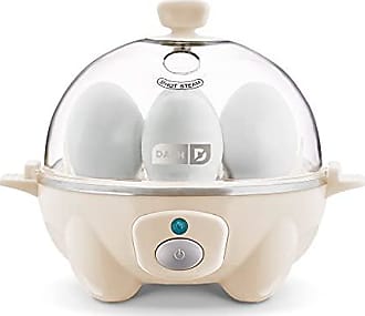  Dash Express Electric Egg Cooker, 7 Egg Capacity for Hard  Boiled, Poached, Scrambled, or Omelets with Cord Storage, Auto Shut Off  Feature, 360-Watt, White: Home & Kitchen