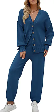 MEROKEETY Womens Fuzzy Fleece Long Sleeve 2 Piece Loungewear Outfits Sweater  Pants Pajama Sets, Beige, Small at  Women's Clothing store