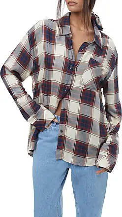 Beyove Plaid Flannel Shirt for Women Buffalo Long Sleeve Button Down  Oversized Boyfriend Shacket Shirt Blouse Tops S-XXL : : Clothing,  Shoes