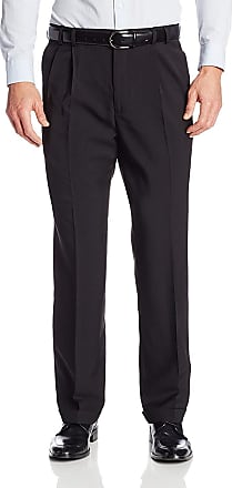Van Heusen Men's Big & Tall Big and Tall Stain Shield Stretch Straight Fit Flat Front Dress Pant 