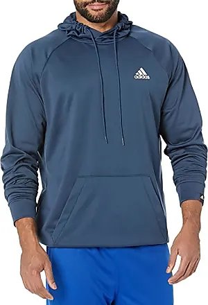 Qbism blue Adidas sweatshirt + men's denim jacket