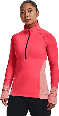 Under Armour NWT Women's ColdGear 1/2 Zip Training Top Pink