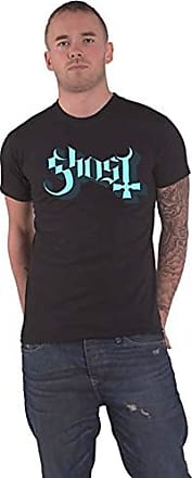 Ghost Ring Photo Homme T-Shirt Manches Courtes Noir Regular/Coupe Standard