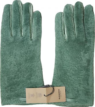 Gants Pilote Allure Vert / Naturel - gants en cuir vert et marron femme