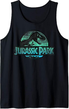 Jurassic Park World T-Rex Poly Tank Top Muscle Tee Shirt Neuf Avec Étiquettes Garçons Taille 4-10 15 $ 