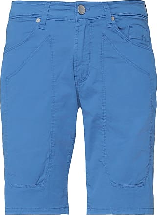 JECKERSON pantaloncini jeans short bermuda uomo P00UBE001 blu denim
