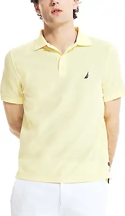 Nautica Men's Classic Short Sleeve Solid Performance Deck Polo Shirt -  Shopping From USA