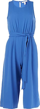 NINE WEST Womens Crepe Jumpsuit with Smocking 
