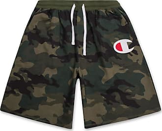 Champion Mens Big & Tall Cotton Jersey Active Shorts with Embroidred Logo 