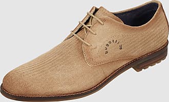 Bugatti Gummi Schnürschuhe aus Leder Modell Zavello in Schwarz für Herren Herren Schuhe Schnürschuhe Derby Schuhe 