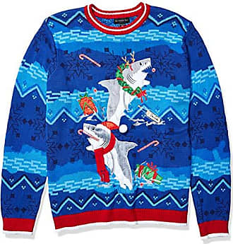 Blizzard Bay Mens Ugly Christmas Sweater Wolf 