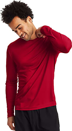 Hanes Mens Short Sleeve Cool DRI T-Shirt UPF 50-Plus