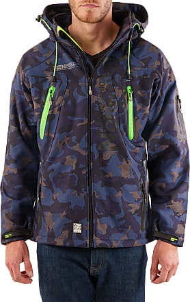 Geographical Norway Softshell Men Camouflage Tanis Men Chaqueta deportiva con capucha 