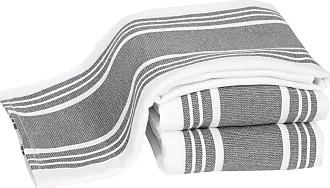 All-Clad Solid Kitchen Towel, Set of 2 - Pewter