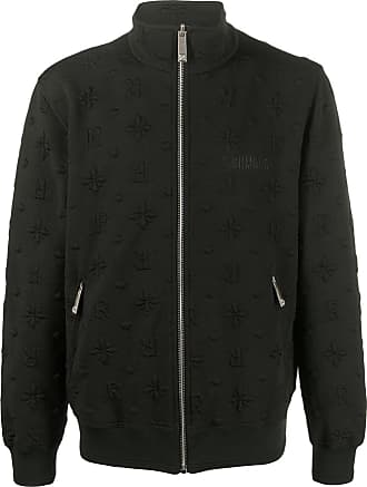 Louis Vuitton Shearling Embossed Monogram Jacket BLACK. Size 46