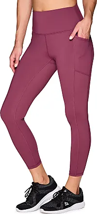 Rbx Active RBX Pink floral active leggings, waistband pocket
