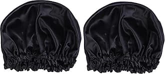 Bonnets de douche jetables, bonnet de douche 100 pièces, bonnet de douche  large, épais, transparent, élastique