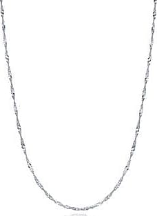 Daesar Stainless Steel Necklaces Men Women Pendant Necklaces Set Pendant Necklace Leathers Silver 3321MM 