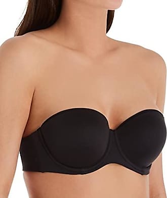 Warner's Womens Elements Fo Bliss Underwire Contour Strapless Bra, Rich Black, 40B