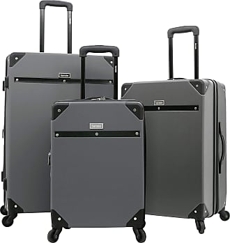 kensie metallic luggage set