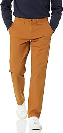  Essentials Mens Classic-Fit Casual Stretch Khaki Pant