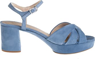 sandali alti blu
