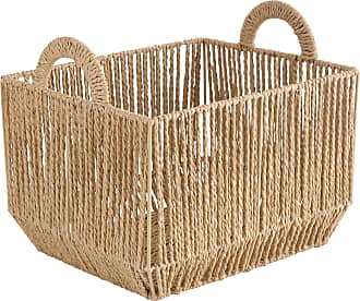 Simplify Dutch Weave Paper Rope Small Storage Basket