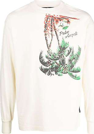 Allover Monogram Jacquard Sweater in neutrals - Palm Angels® Official