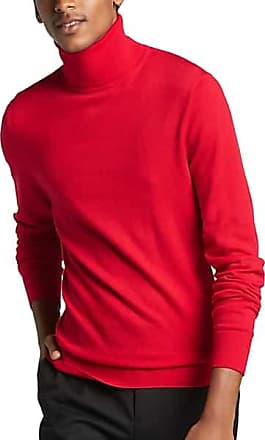 Mock turtleneck T-shirt Red Farfetch Men Clothing Sweaters Turtlenecks 