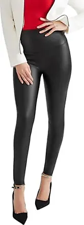 Yummie Women's Faux Leather Shaping Bootcut Legging, Black, Small at   Women's Clothing store